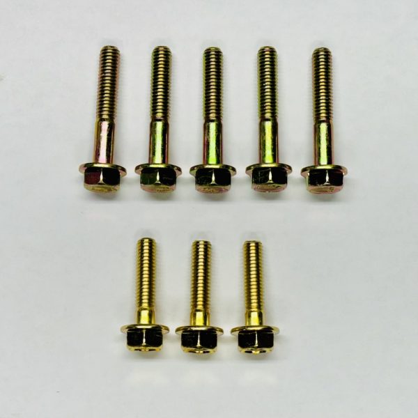 miata timing cover bolts yellow zinc 1