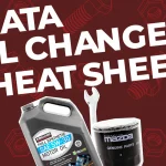 miata oil change cheat sheet nb na nc nd